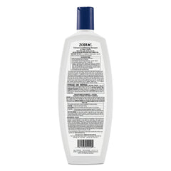 Zodiac Oatmeal Conditioning Shampoo being lathered for flea control