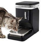ZOMISIA gravity cat water dispenser, base view, prevents tipping for stable indoor/outdoor use