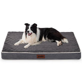ZOMISIA XL dog crate bed with waterproof cover for 42 inch kennels