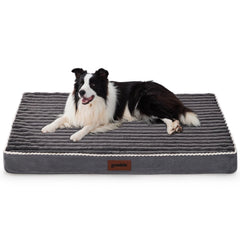 ZOMISIA XL dog crate bed with waterproof cover for 42 inch kennels