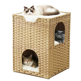 Zonoria Zephyria triple-layer cat house showing three resting zones for multi-cat harmony.