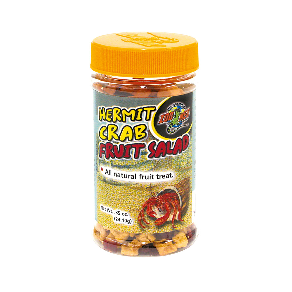 Zoo Med Hermit Crab Fruit-Salad 3-Pack offers a juicy fruit snack for enrichment.