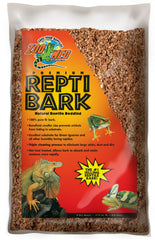 Zoo Med ReptiBark fir bedding supports humidity control for reptiles