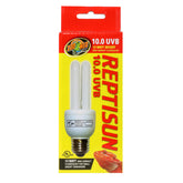 Zoo Med ReptiSun 10.0 Mini UVB lamp for basking desert reptiles.