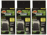 Zoo Med Turtle Clean 15 carbon insert front view improves water quality by absorbing ammonia.