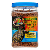 Zoo Med Natural Aquatic Turtle Food hatchling pellets for rapid growth