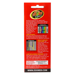 Zoo Med ReptiSun 5.0 Mini 13W mounted vertically or horizontally in enclosures