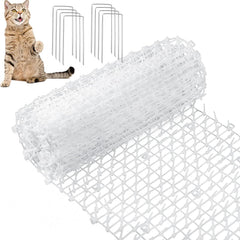 Zopeal cat repellent mat covers 158 x 12 inches to protect furniture from pet access.