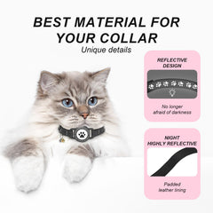 ZOWPET reflective nylon collar enhances nighttime visibility during outdoor play