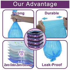 Step-by-step quick change of ZOZEEA refill with minimal effort.