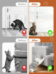 ZQVCNF transparent vinyl scratch protector stays nearly invisible on furniture.