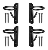 ZRruowin bucket hanger on stall wall keeps feed bucket secure and accessible