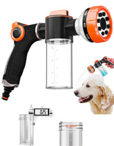 ZTDIXF premium dog washing hose attachment ready for quick backyard baths.