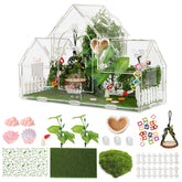ZUIFIANLE 360-degree acrylic spider enclosure offers a crystal-clear view for observation.