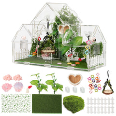 ZUIFIANLE 360-degree acrylic spider enclosure offers a crystal-clear view for observation.