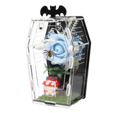 ZUIFIANLE coffin enclosure front view with secure magnetic lock for easy feeding access.