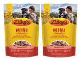 Zuke's Mini Naturals Salmon Recipe soft treats for training and bonding.