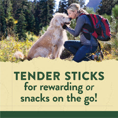 No corn, wheat, or soy in Zuke's Adventure Sticks.