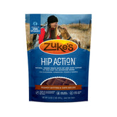 Zuke’s Hip Action bag with resealable pouch for convenient dog treats.
