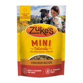 Zuke's Mini Naturals chicken-recipe treats on-the-go training reward