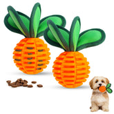 ZUMAEY two-pack chew ball for small breeds, durable and engaging during fetch and chew sessions.