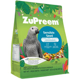 ZuPreem Sensible Seed packaging highlighting premium blend for balanced nutrition.