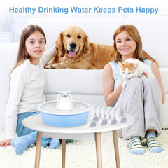 Zuqqony sponge filters demonstrate the 10-pack option for thorough filtration.