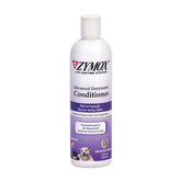 ZYMOX Advanced Leave-On Conditioner bottle shows soothing care for pets' skin and coat.