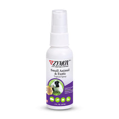 Zymox small animal topical spray bottle promoting skin health