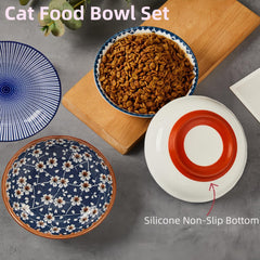 ZYUTONG ceramic bowls colorful set adds lively style to mealtime.