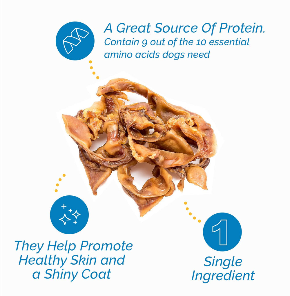 123 Treats 100 percent pork dog chews for protein boost.