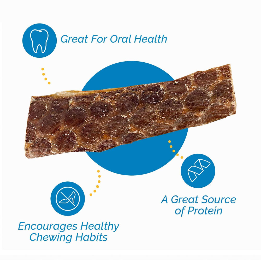Dental-care style chew from 123 Treats to support routine oral habits.