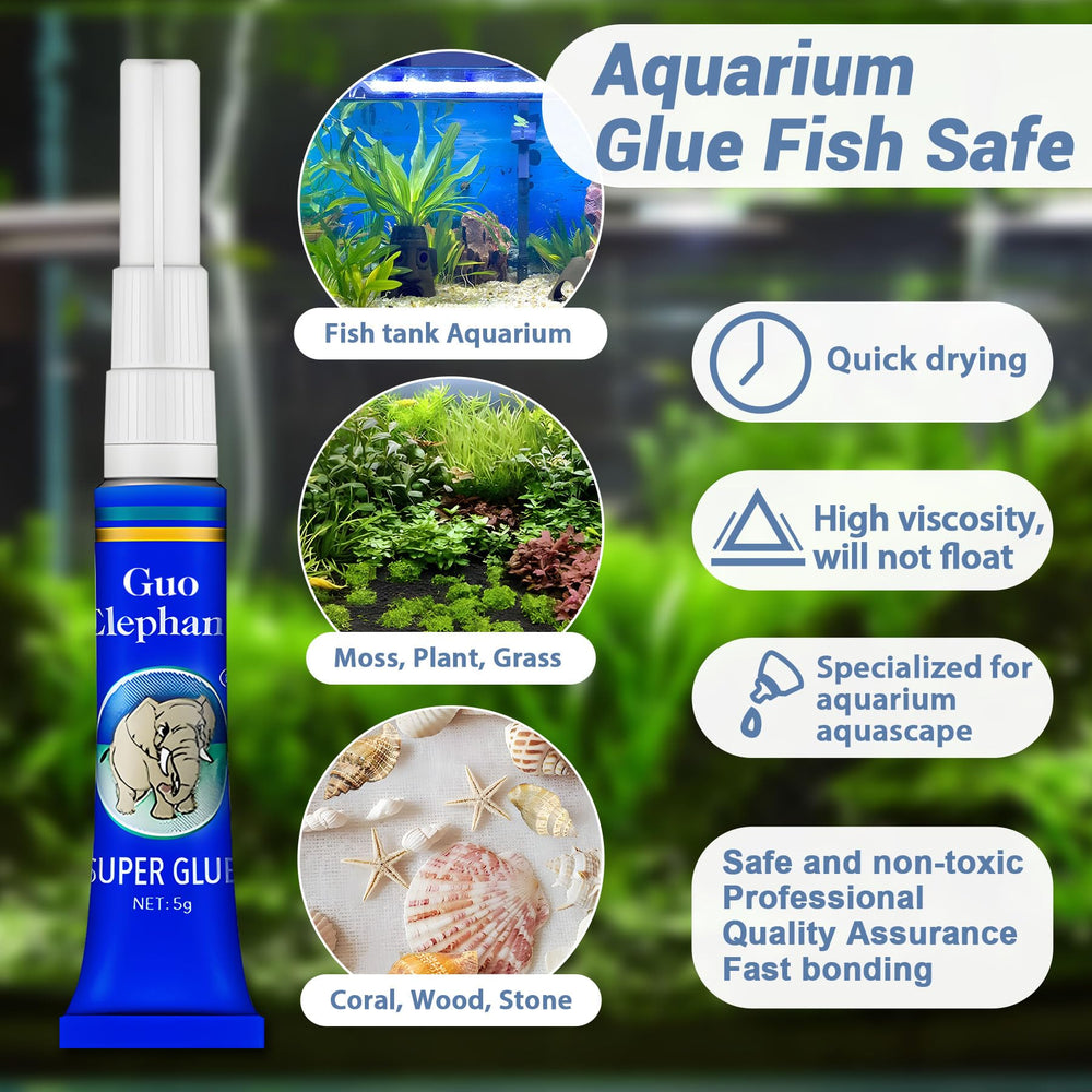1DFAUL Aquarium Glue color stability with dry bonding