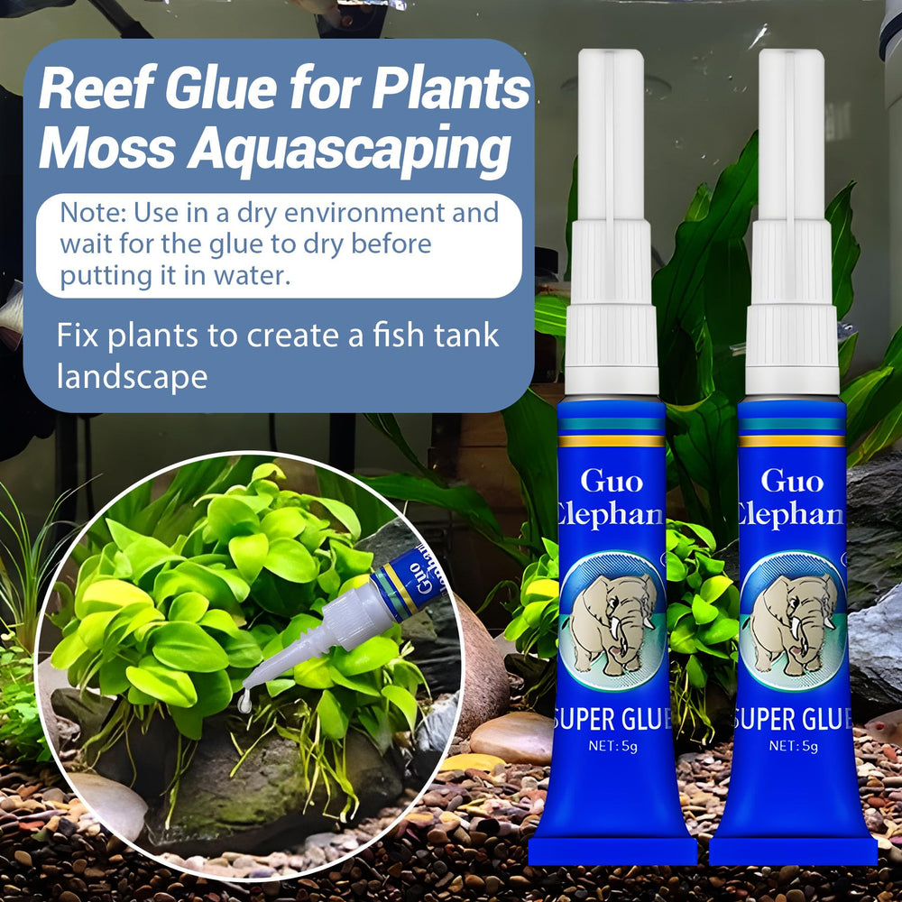 1DFAUL Aquarium Glue non-toxic formula safe for fish and plants