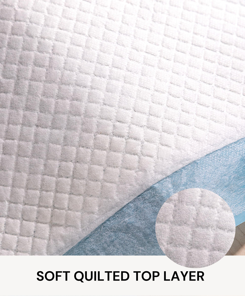 24/7 BAGS puppy pads ideal for house training in small to medium dogs.