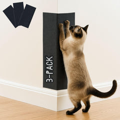 2ME Cat Scratch Mat 3-Pack front view, durable scratching surface for cats