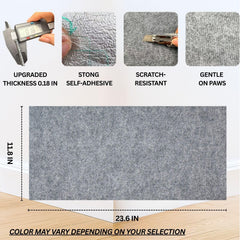 2ME Cat Scratch Mat 3-Pack wall corner setup demonstrates versatile placement options