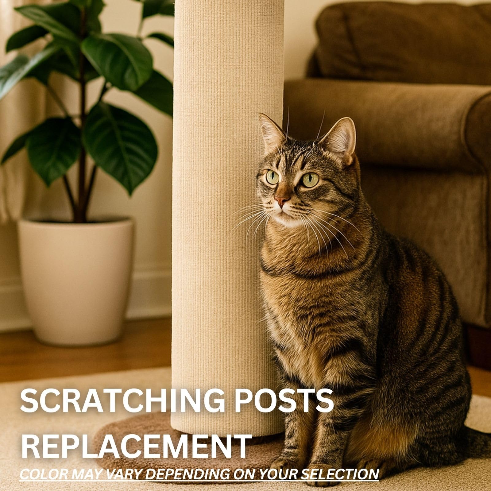 2ME Cat Scratch Mat floor placement, easy relocation