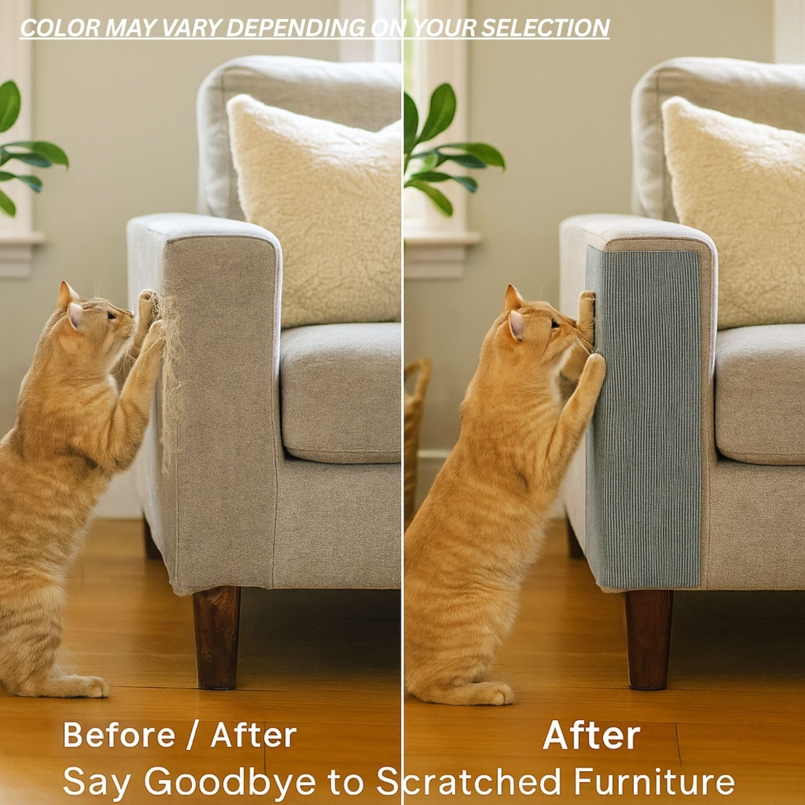 2ME Cat Scratch Mat wall corner placement, versatile setup