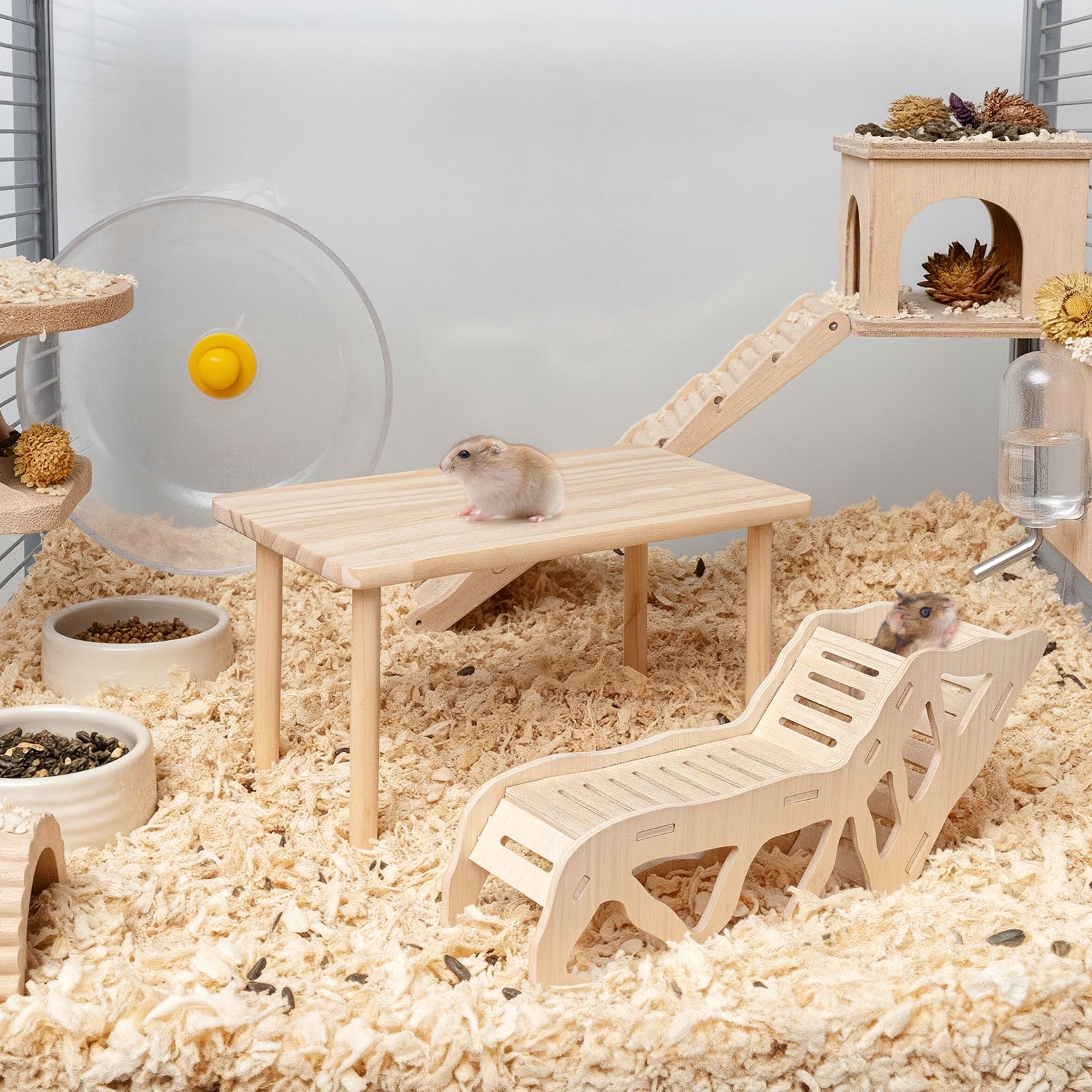 3BAO cage accessory platform promotes activity and exploration.