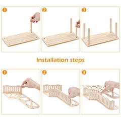 3BAO wooden shelter connects platform and tunnel for easy access.