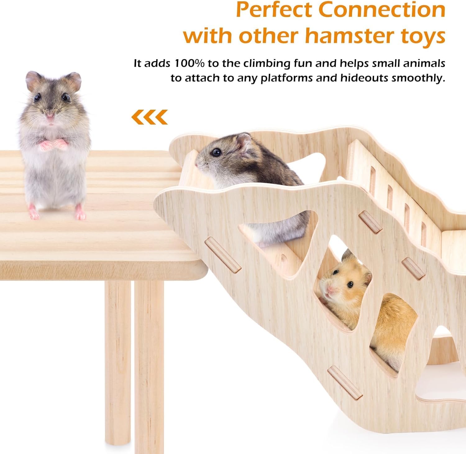 3BAO hamster platform base level provides stable play space.