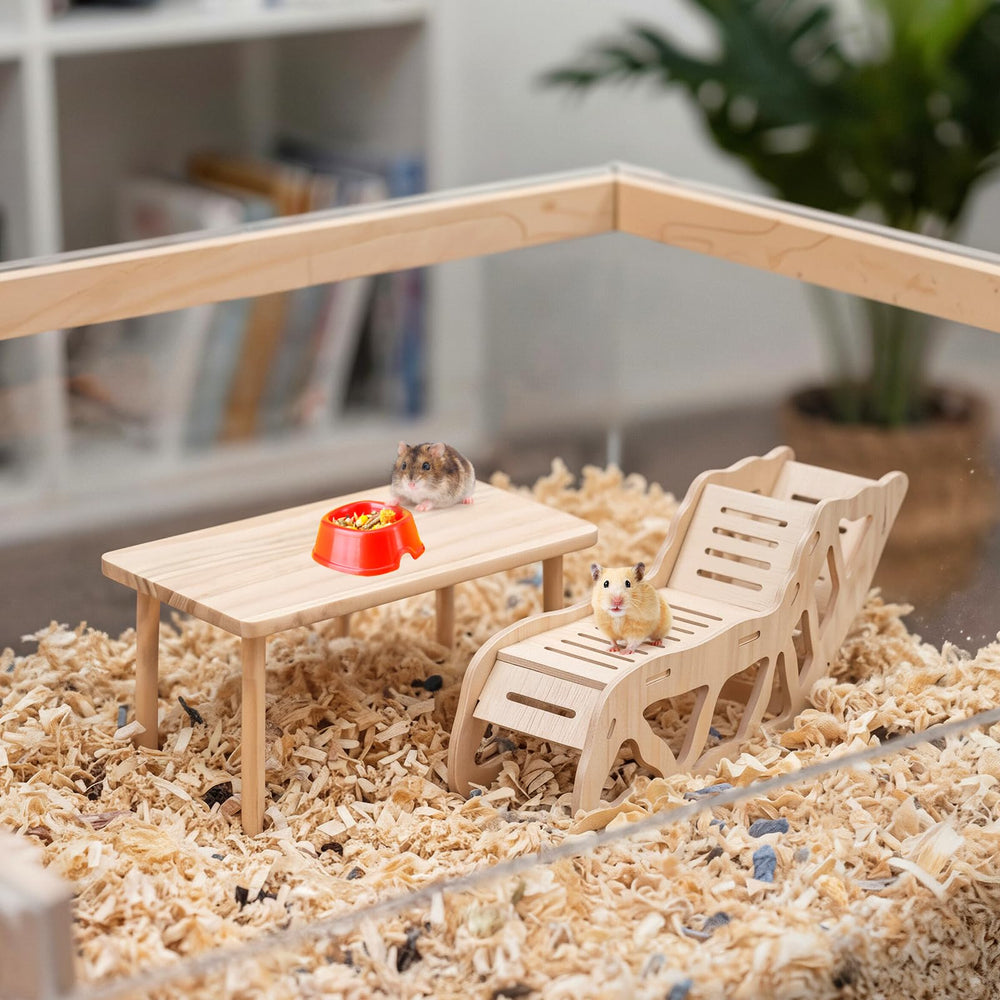 3BAO two-piece set supports multiple small pets in one cage.