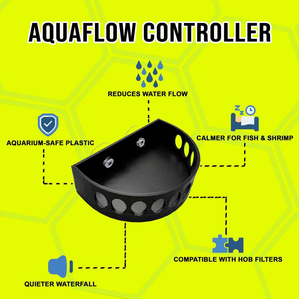3DAquaticSolutions baffle slows output to create calmer aquarium conditions.