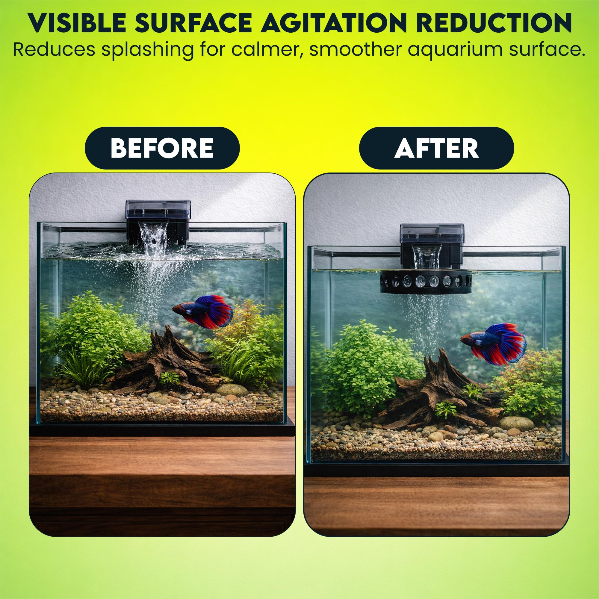 3DAquaticSolutions floss-ready flow control helps tailor water movement.