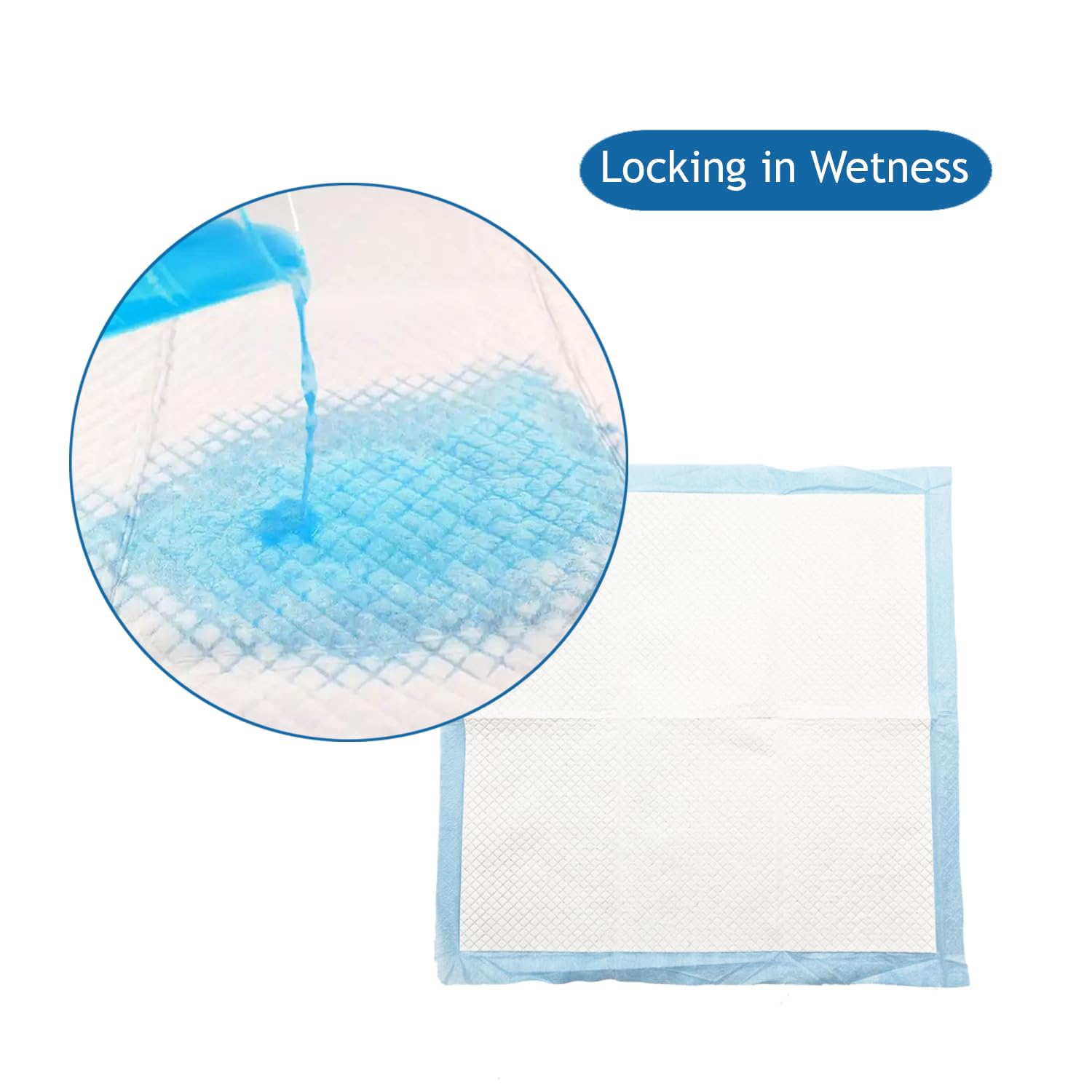 3Q Puppy Pads – six-layer design for added protection.
