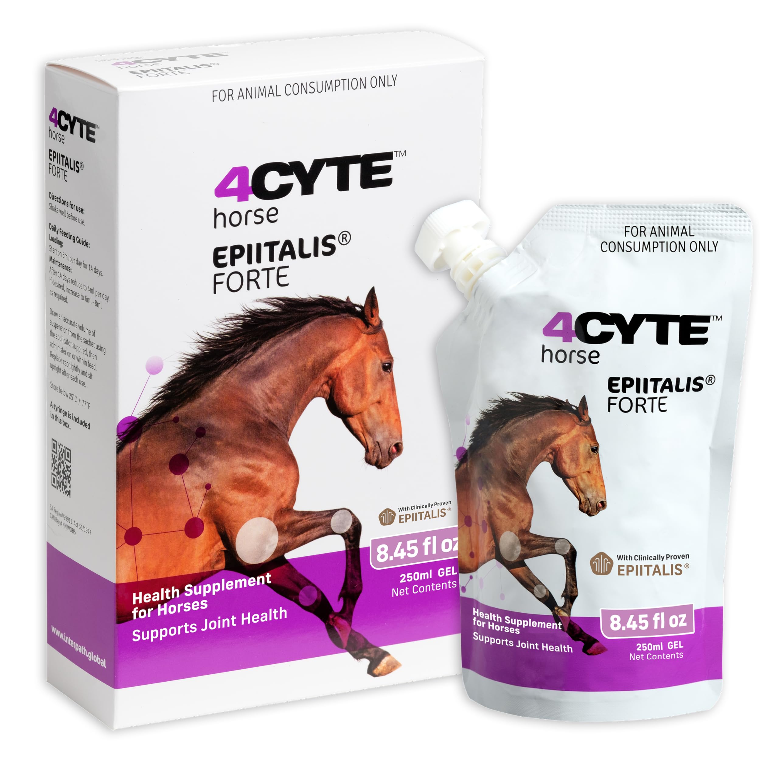 4CYTE Epiitalis Forte bottle front showing joint support for mobility