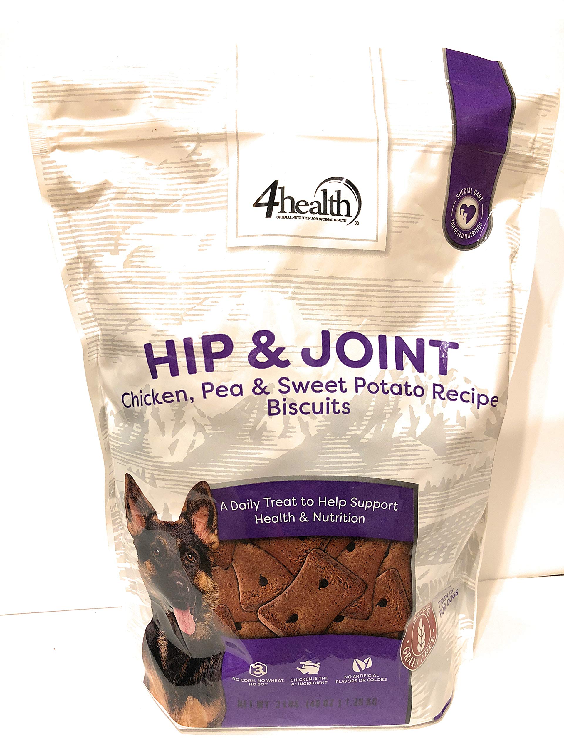 4health hip and joint dog treats with chicken and sweet potato for daily joint support