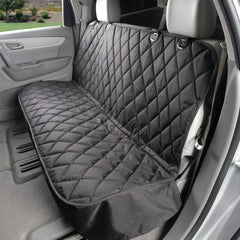 4Knines back seat cover protects car interior while keeping your dog comfortable