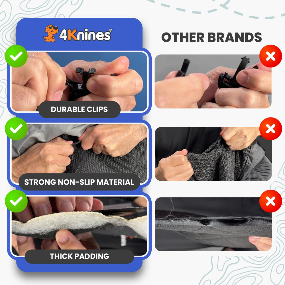4Knines xl fit adapts to full-size trucks and large SUVs.